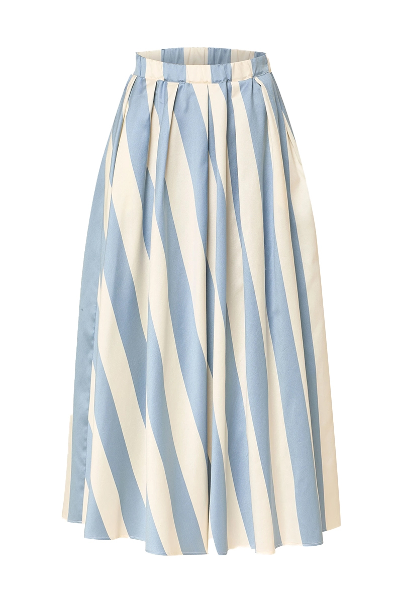 Dames rok blauw