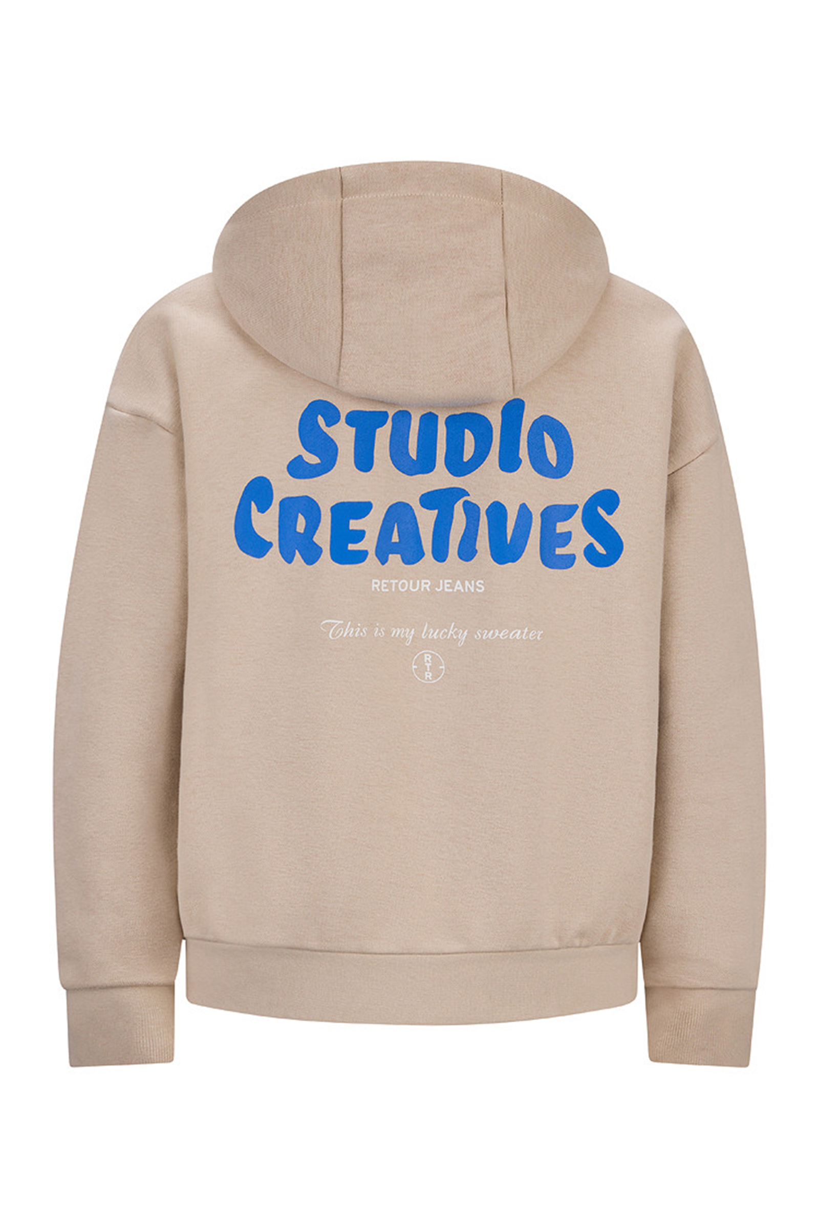 Jongens sweater bruin