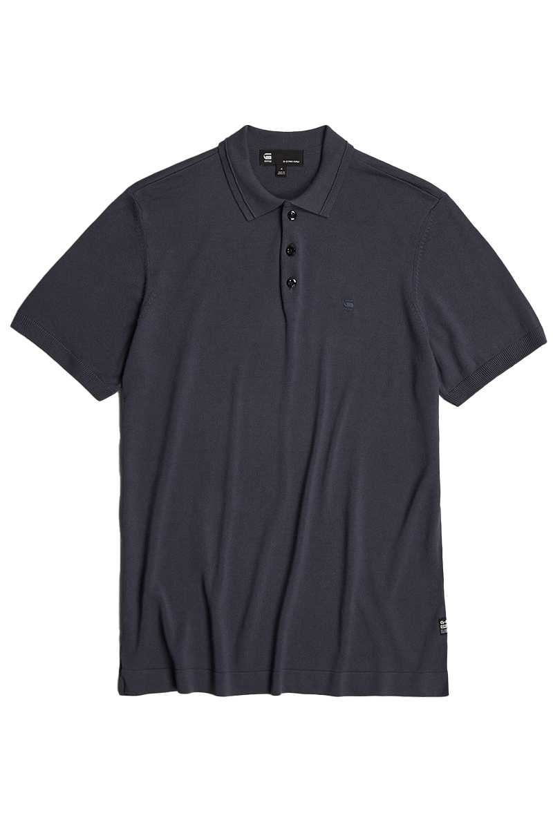 G-Star Knitted polo Grijs-1 1