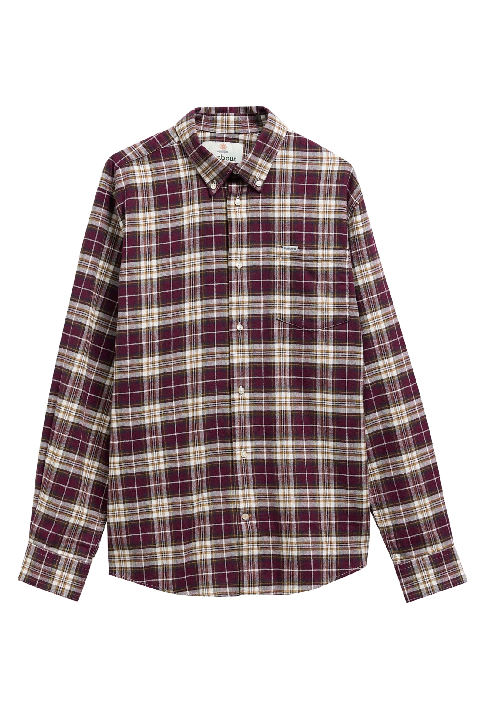 Heren overhemd lm casual rood