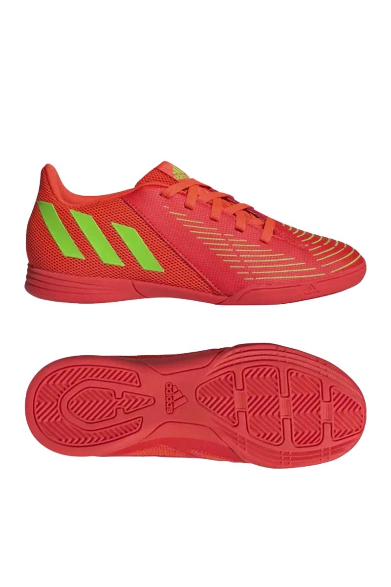 Voetbalschoenen zaal jongens rood