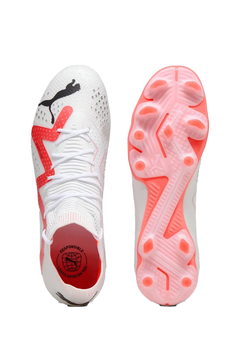 Voetbalschoenen fg heren wit