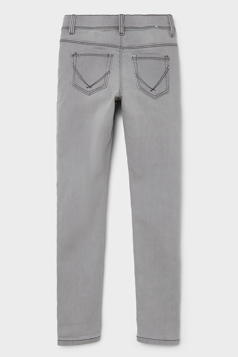 Name-It NKFPOLLY DNMTASI PANT NOOS Grijs-1 4