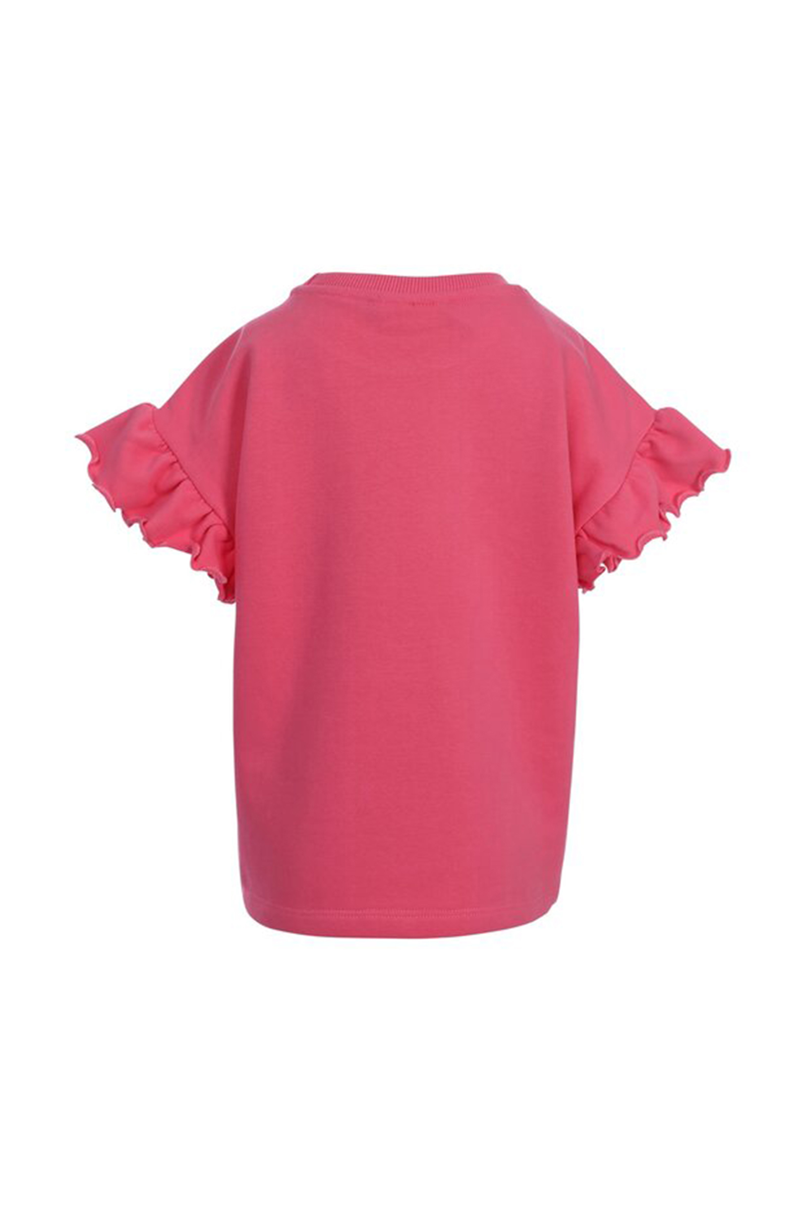 Meisjes t-shirt korte mouw rose