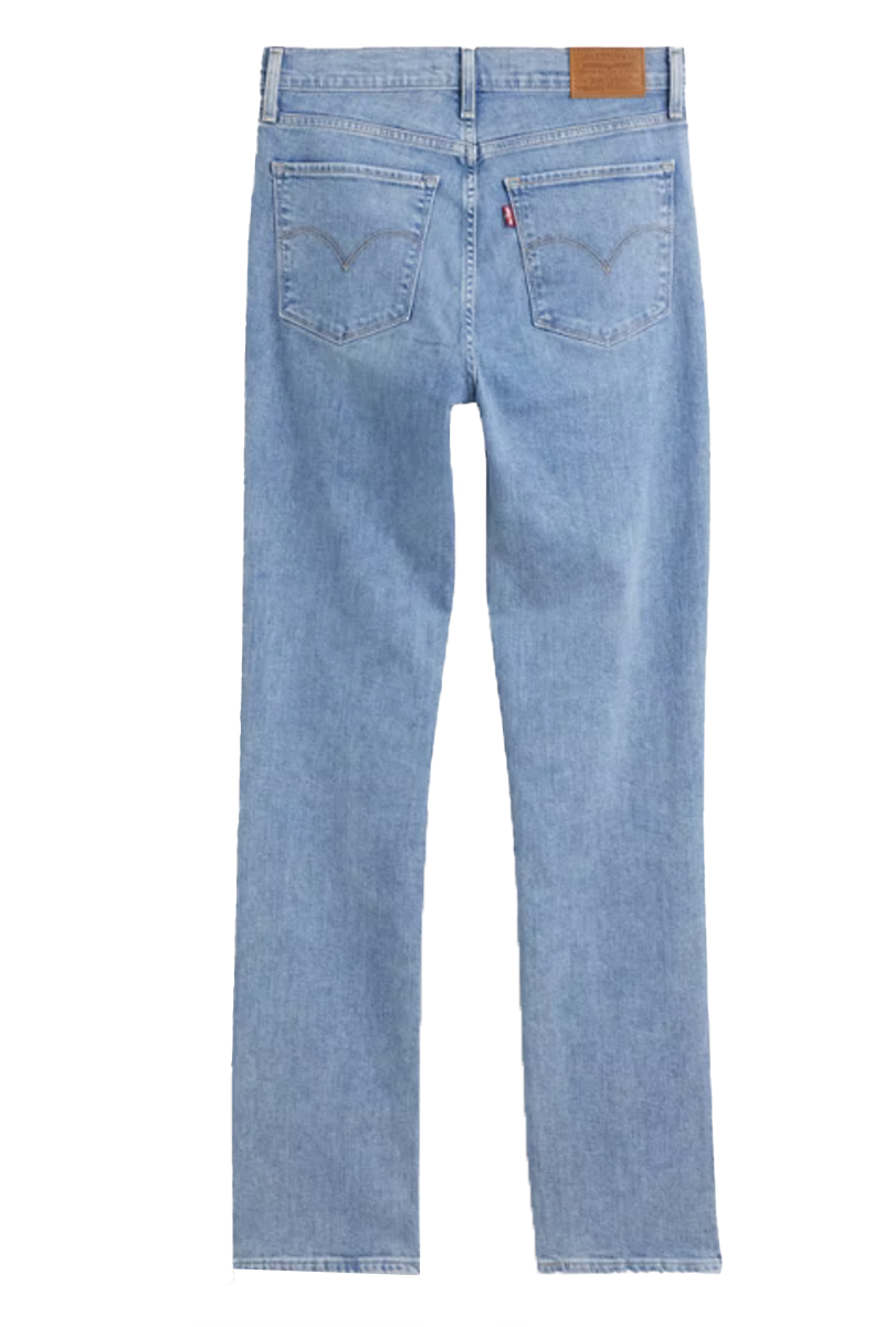 Levi's 724 High Rise straight Blauw-2 3