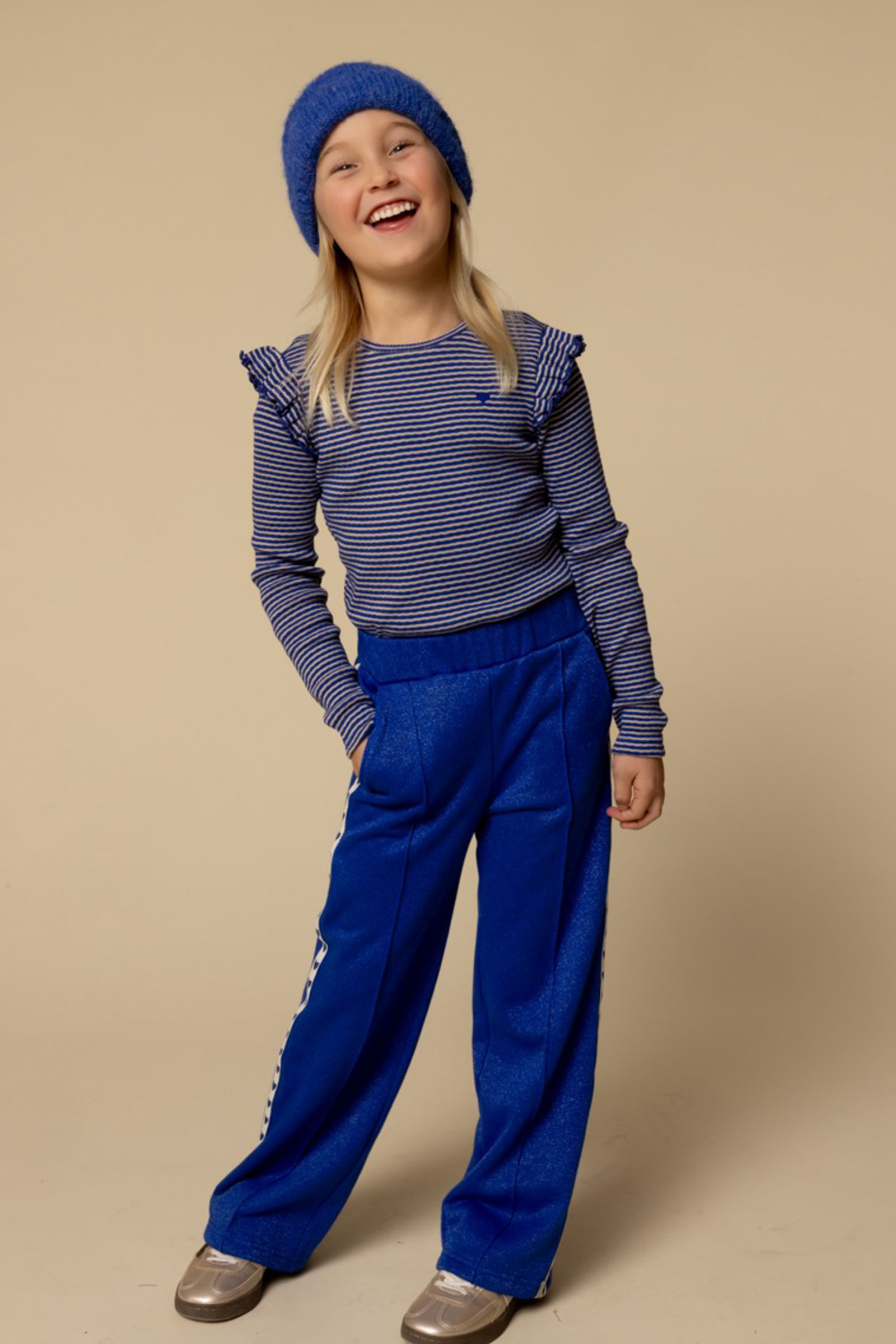 Meisjes broek blauw