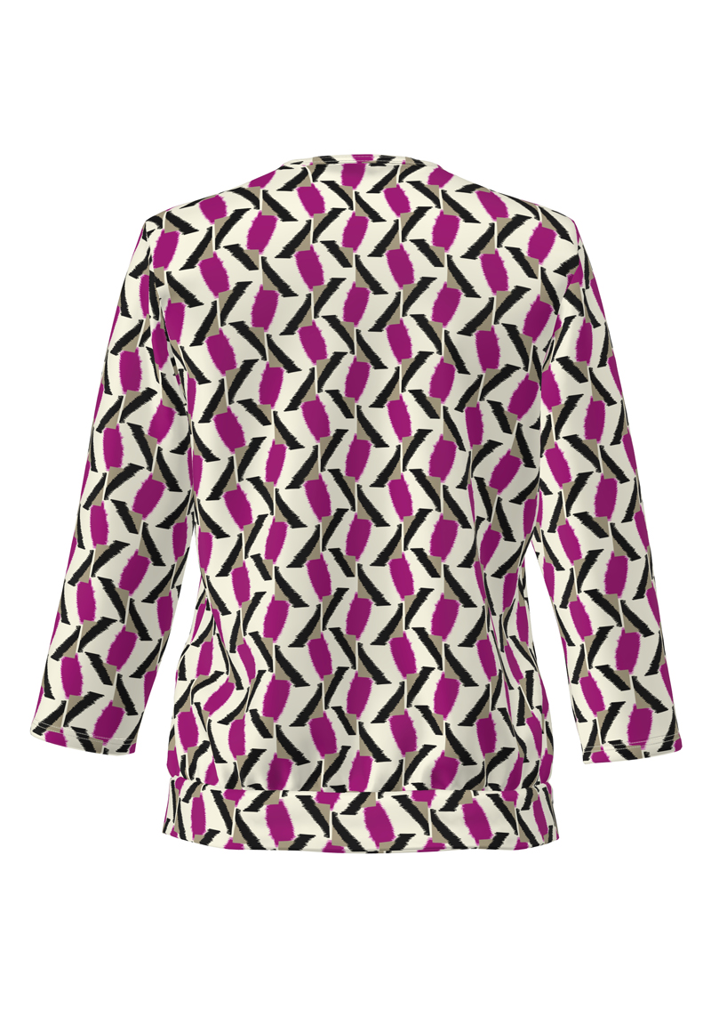 Frank Walder NOSBlusenshirts red Print 2