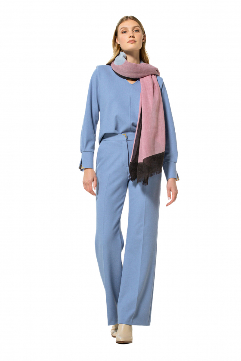 Dames broek blauw