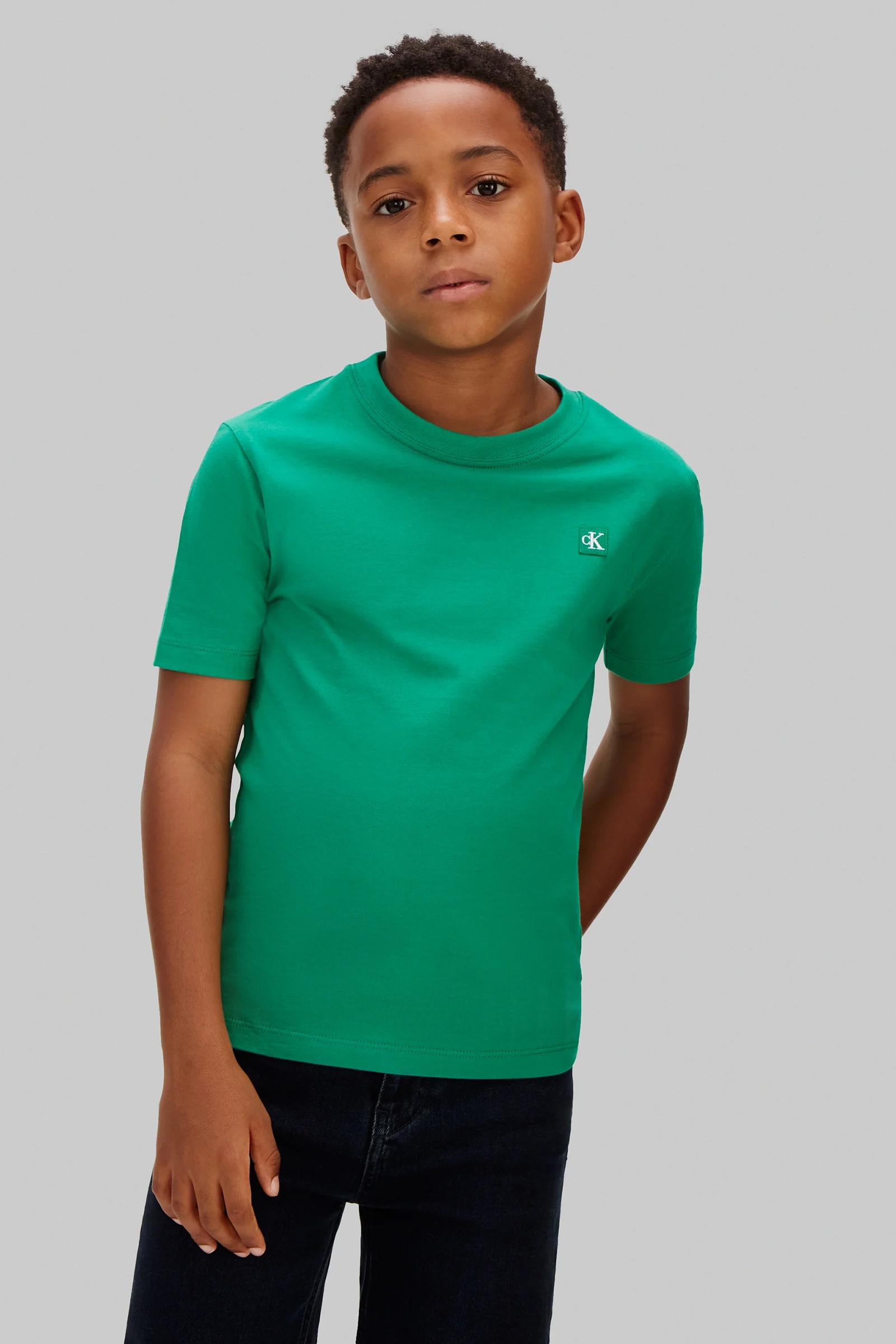 Jongens t-shirt korte mouw groen