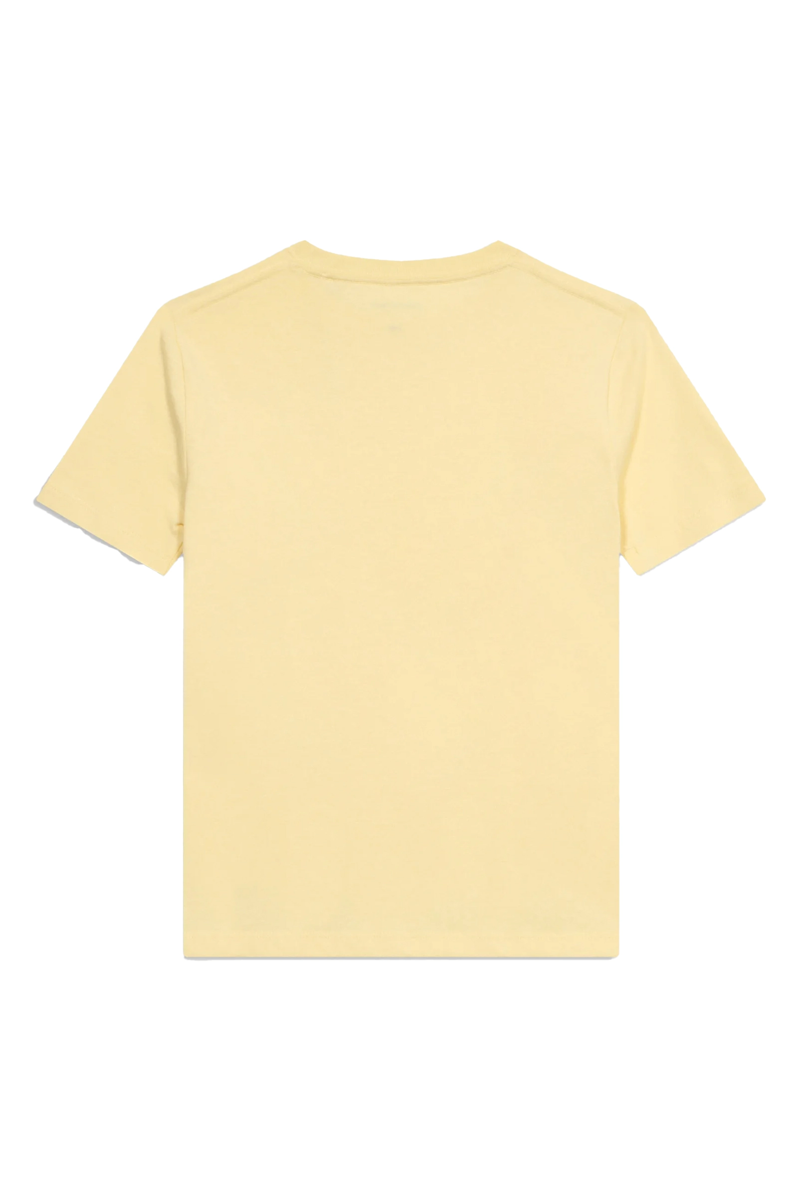 Jongens t-shirt korte mouw geel