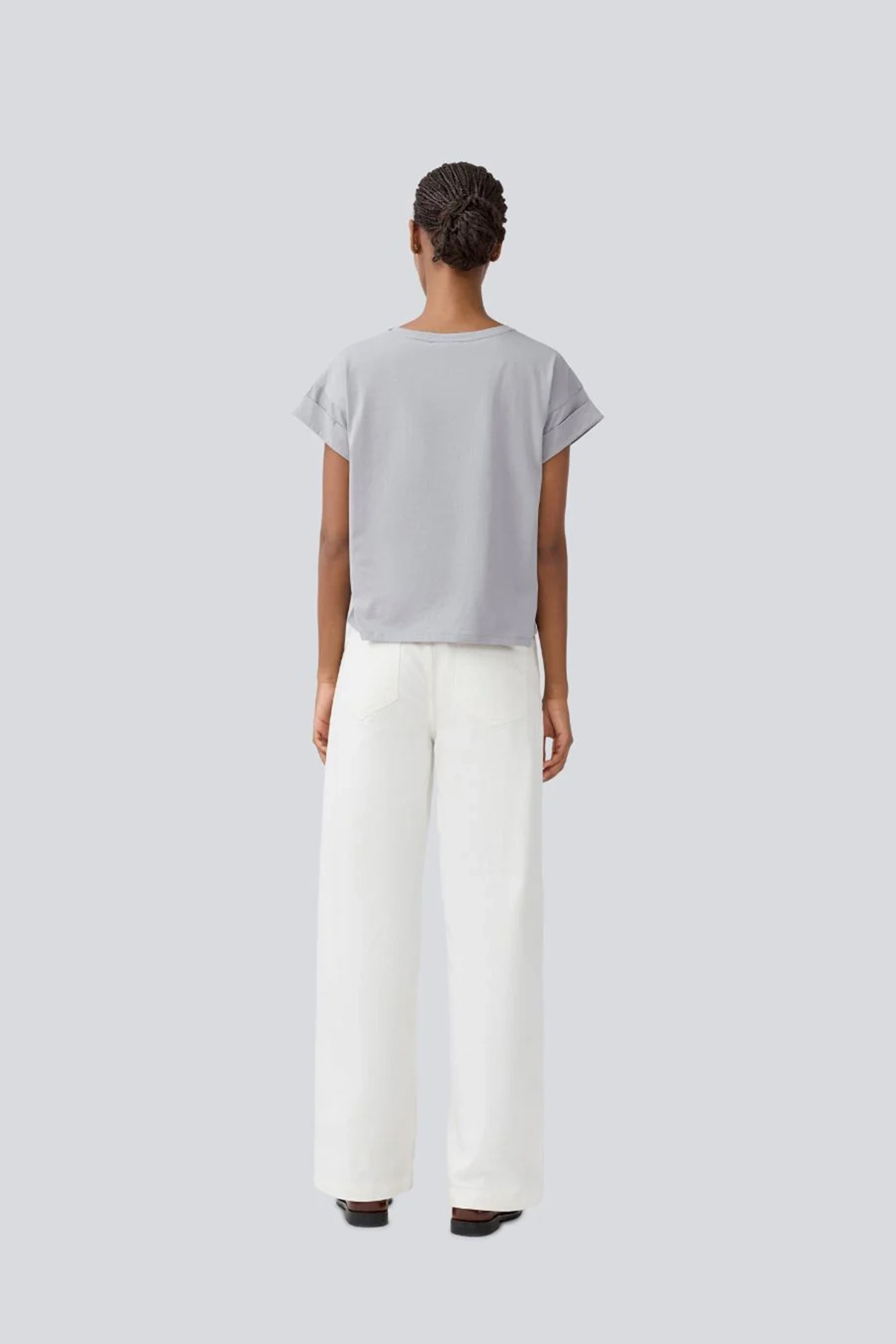 Modström Isoldem solid pant Ecru-1 3