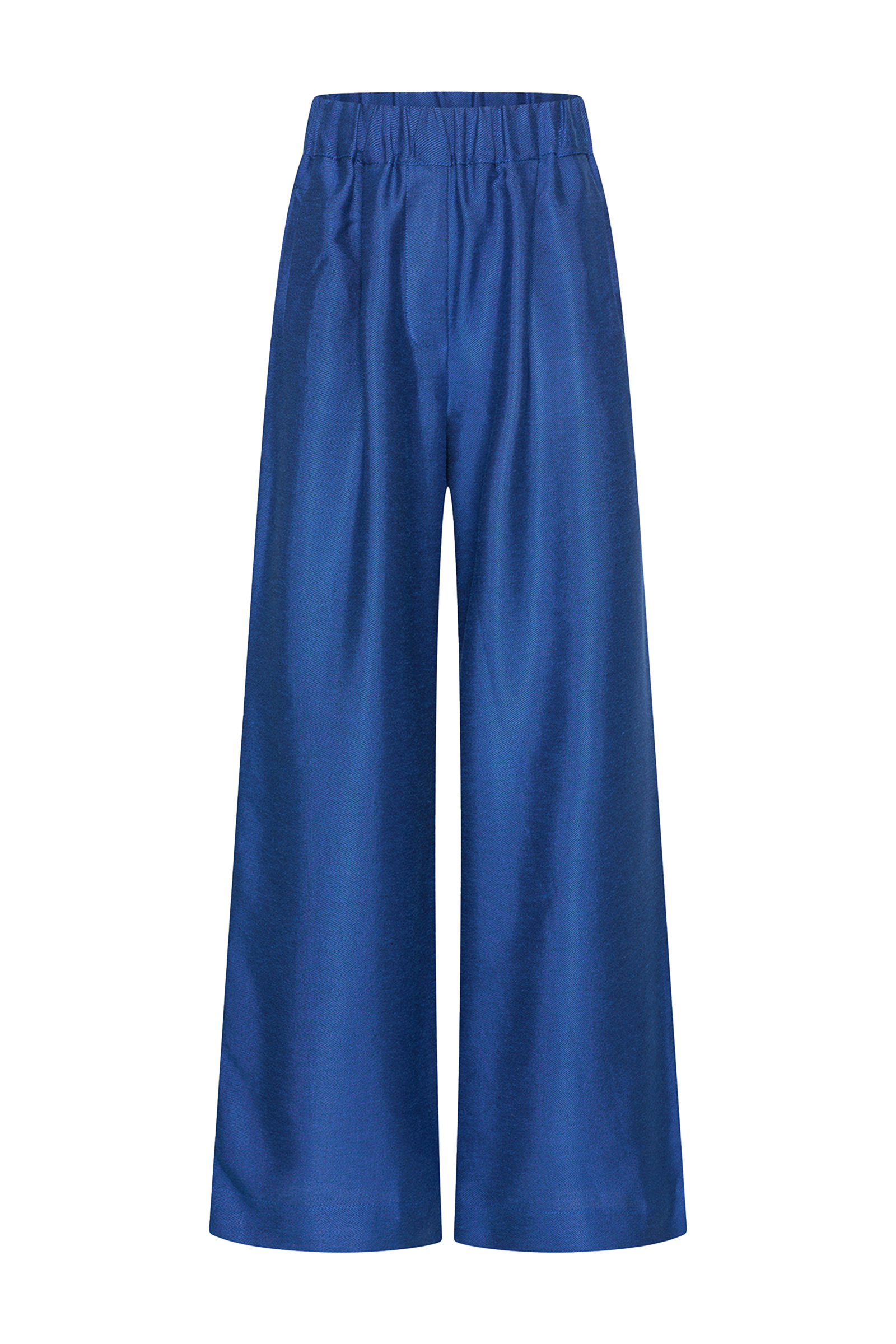 Dames broek blauw