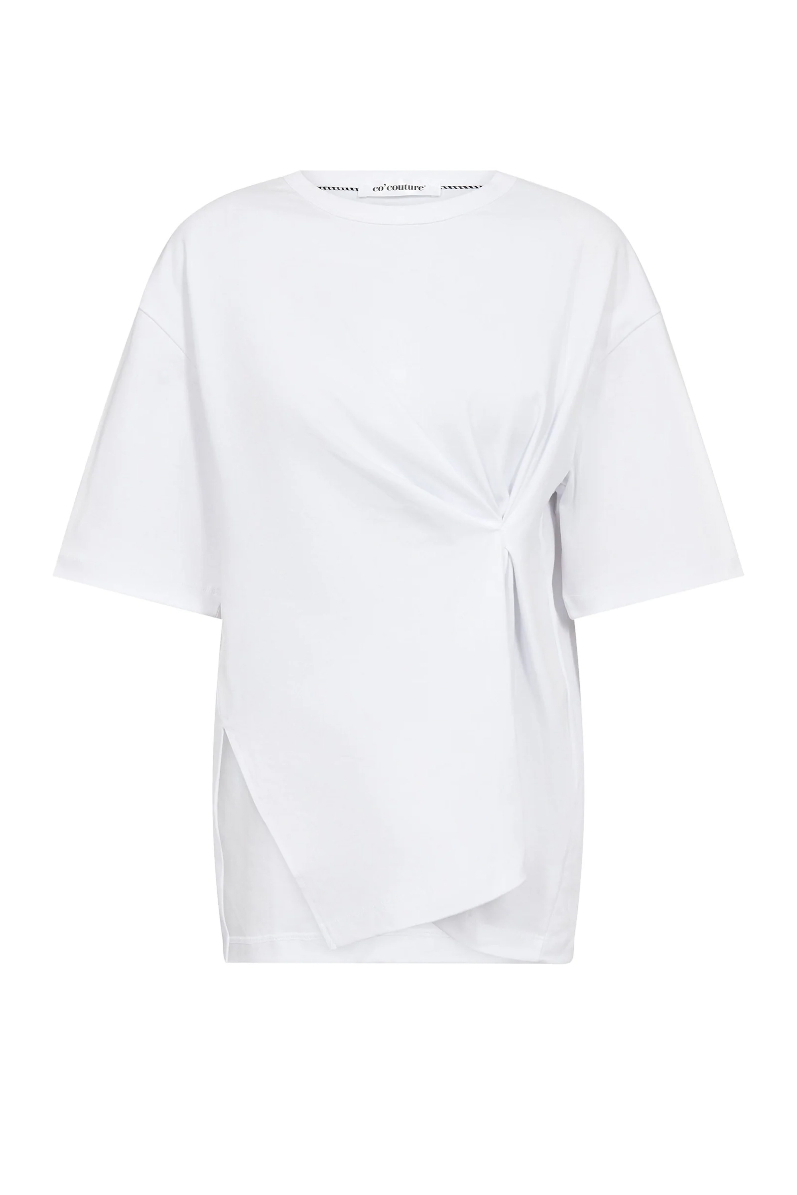 Dames t-shirt korte mouw ecru