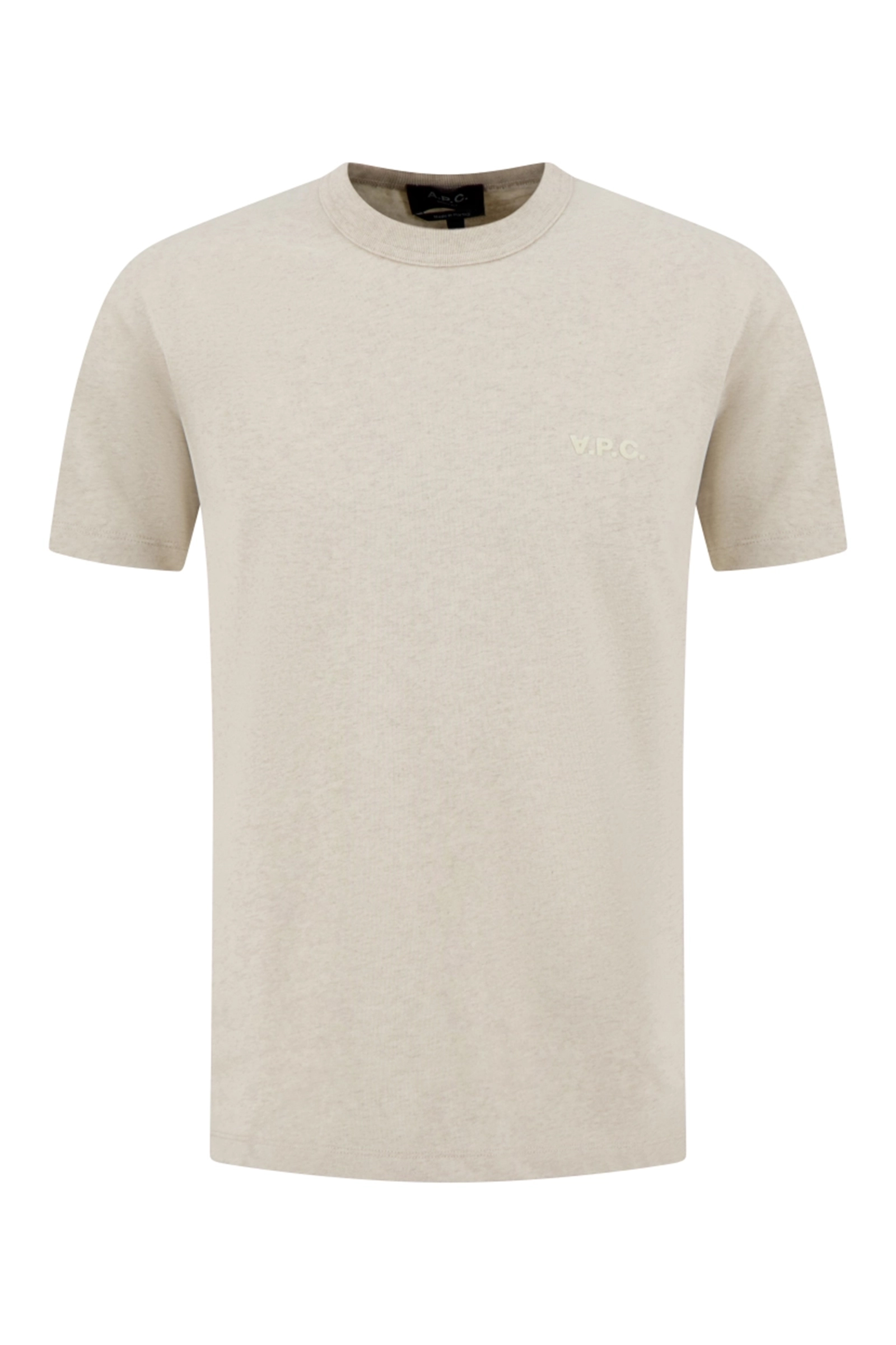 Heren t-shirt kortemouw bruin