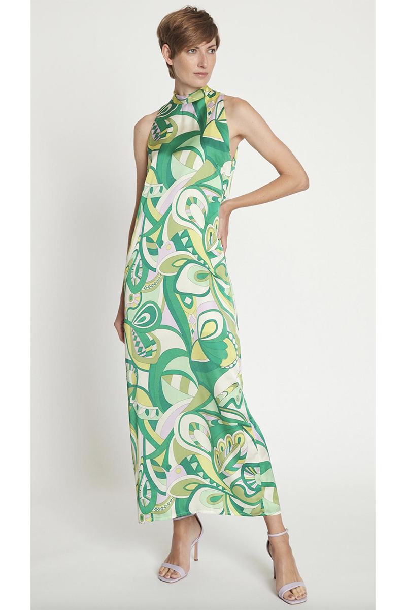 Dames jurk groen
