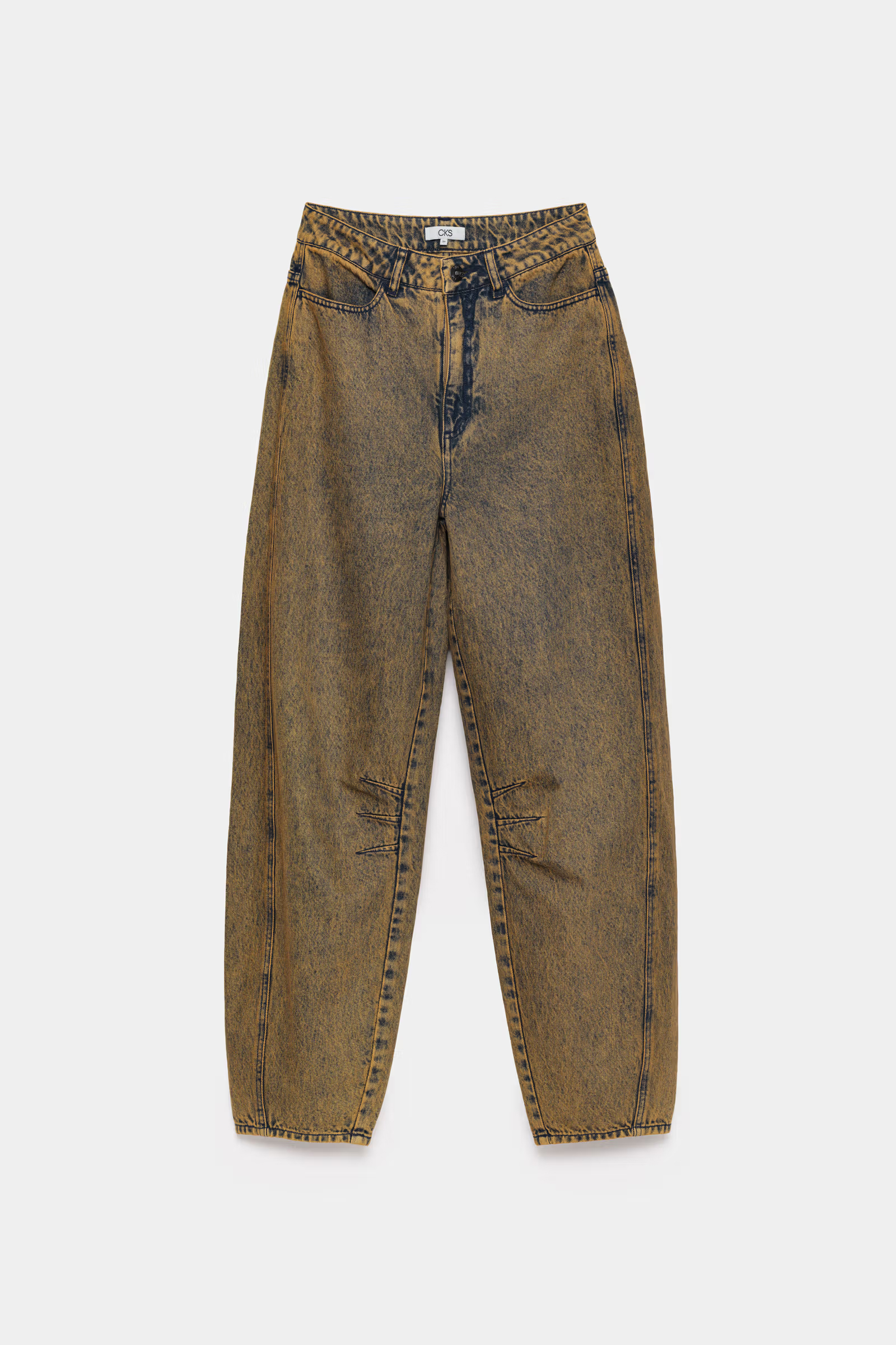 Dames jeans groen