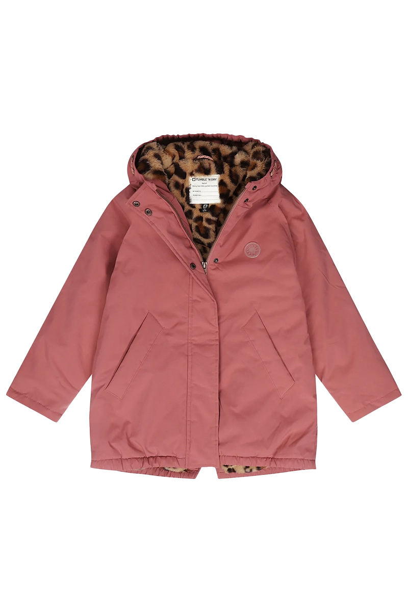 Meisjes jas rose