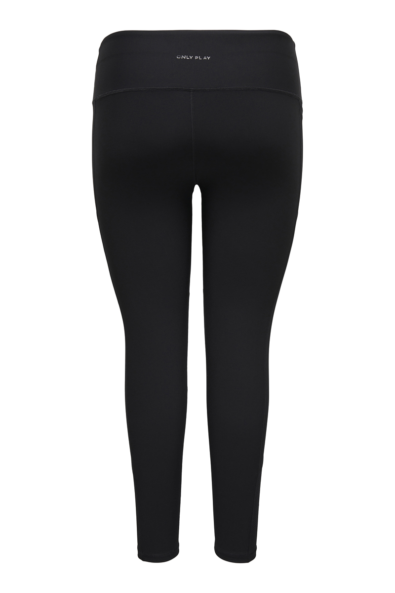Fitness dames tight lang zwart