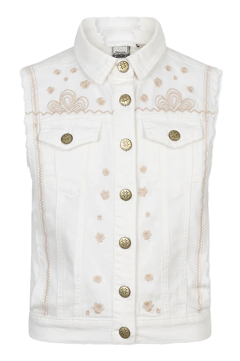 Gilet embroidery