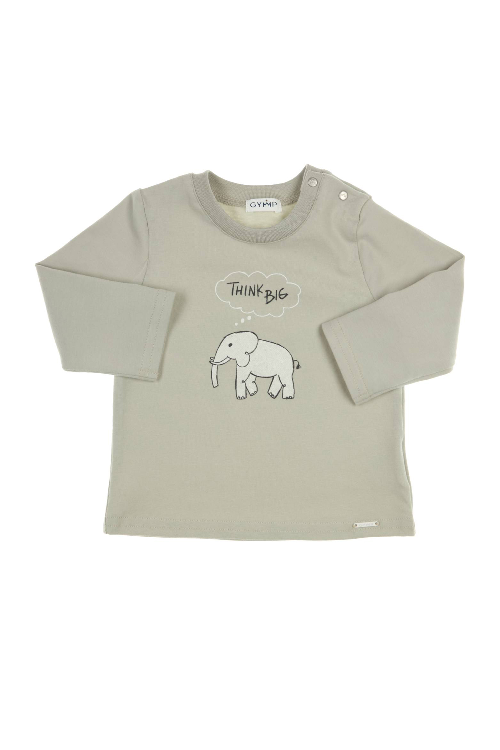 Baby t-shirt lange mouw groen