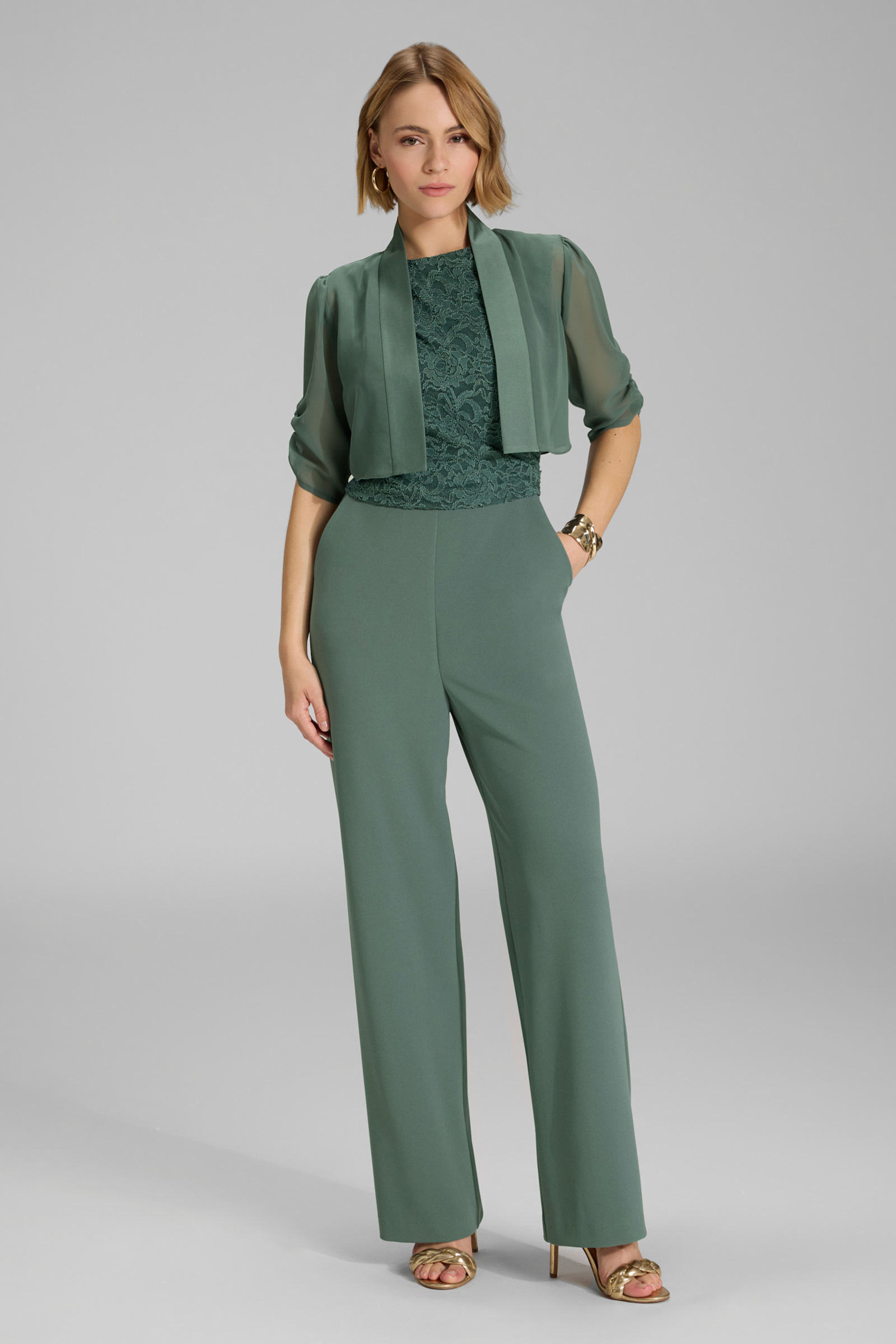 Dames blazer grijs