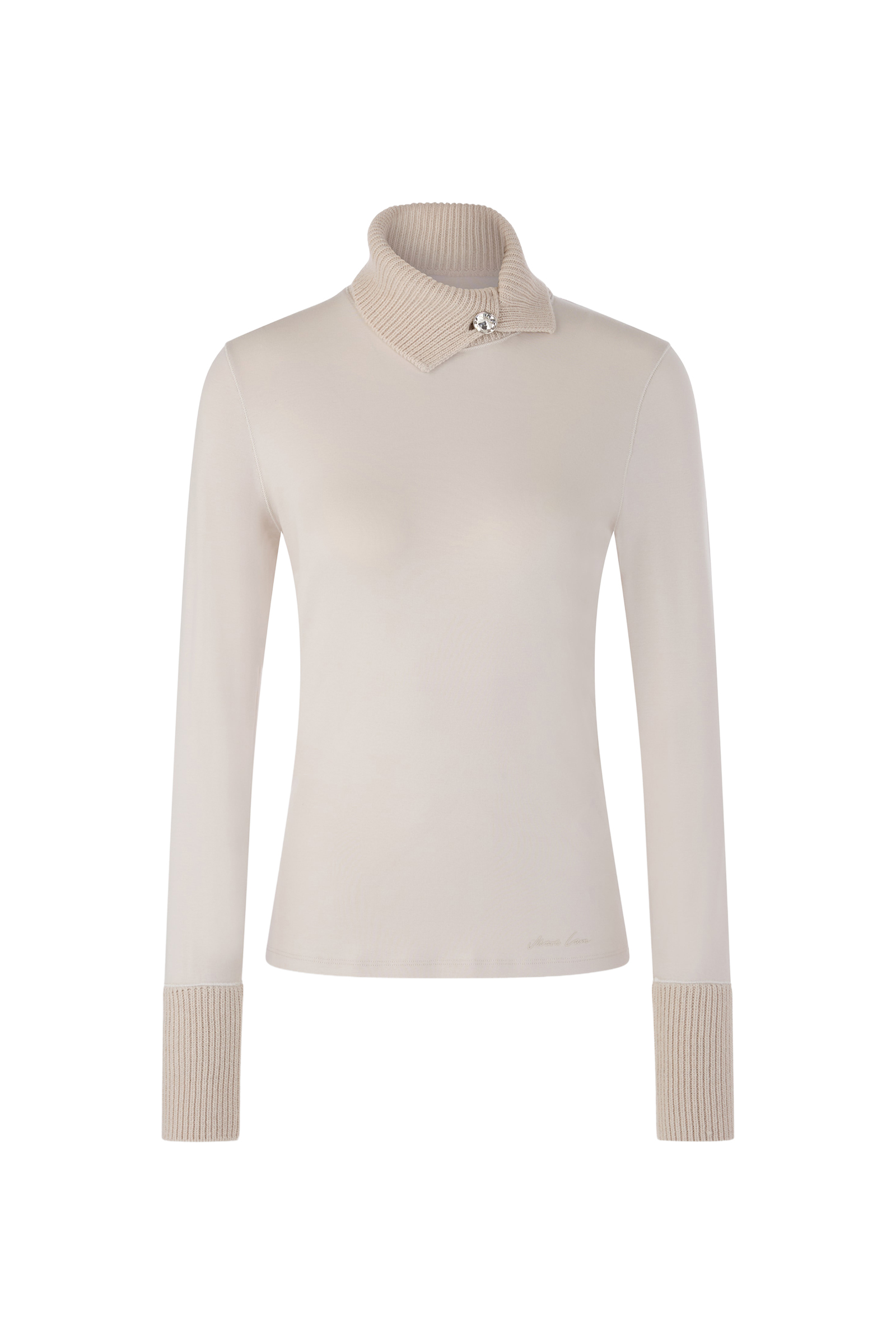 Dames t-shirt korte mouw grijs