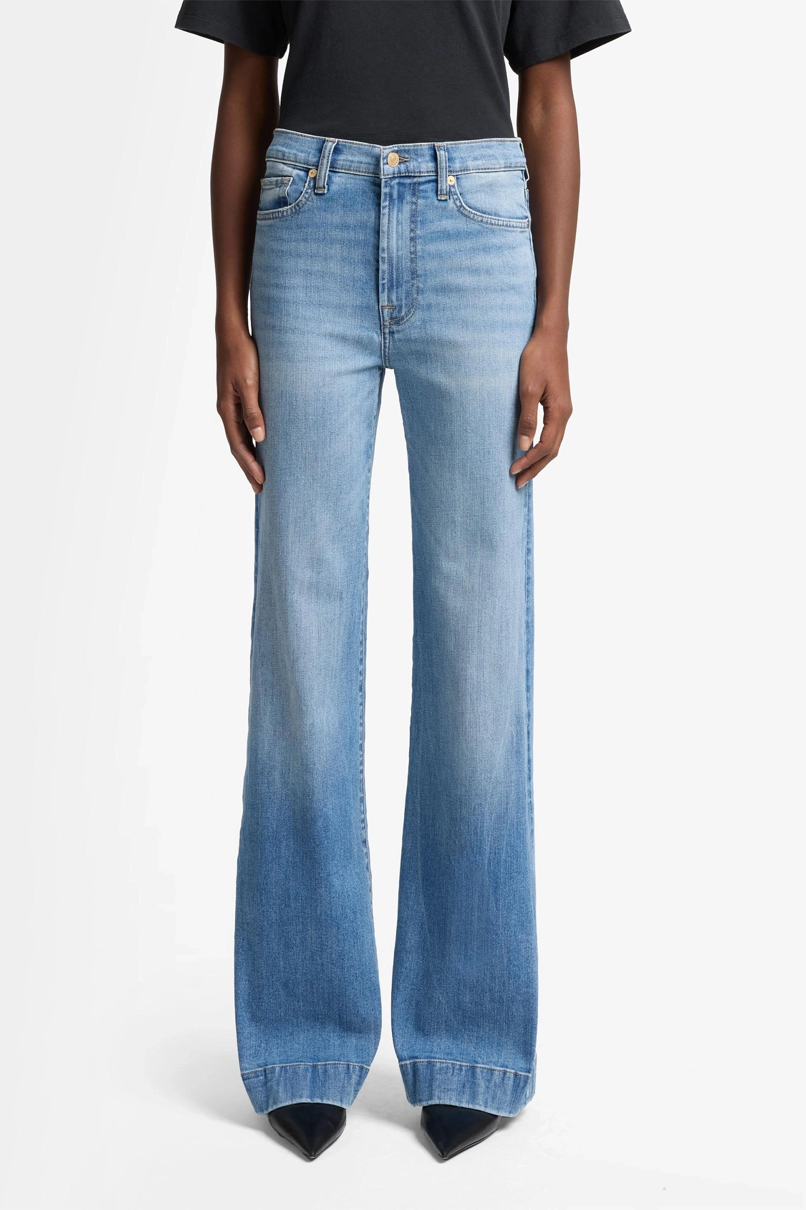 Dames jeans blauw