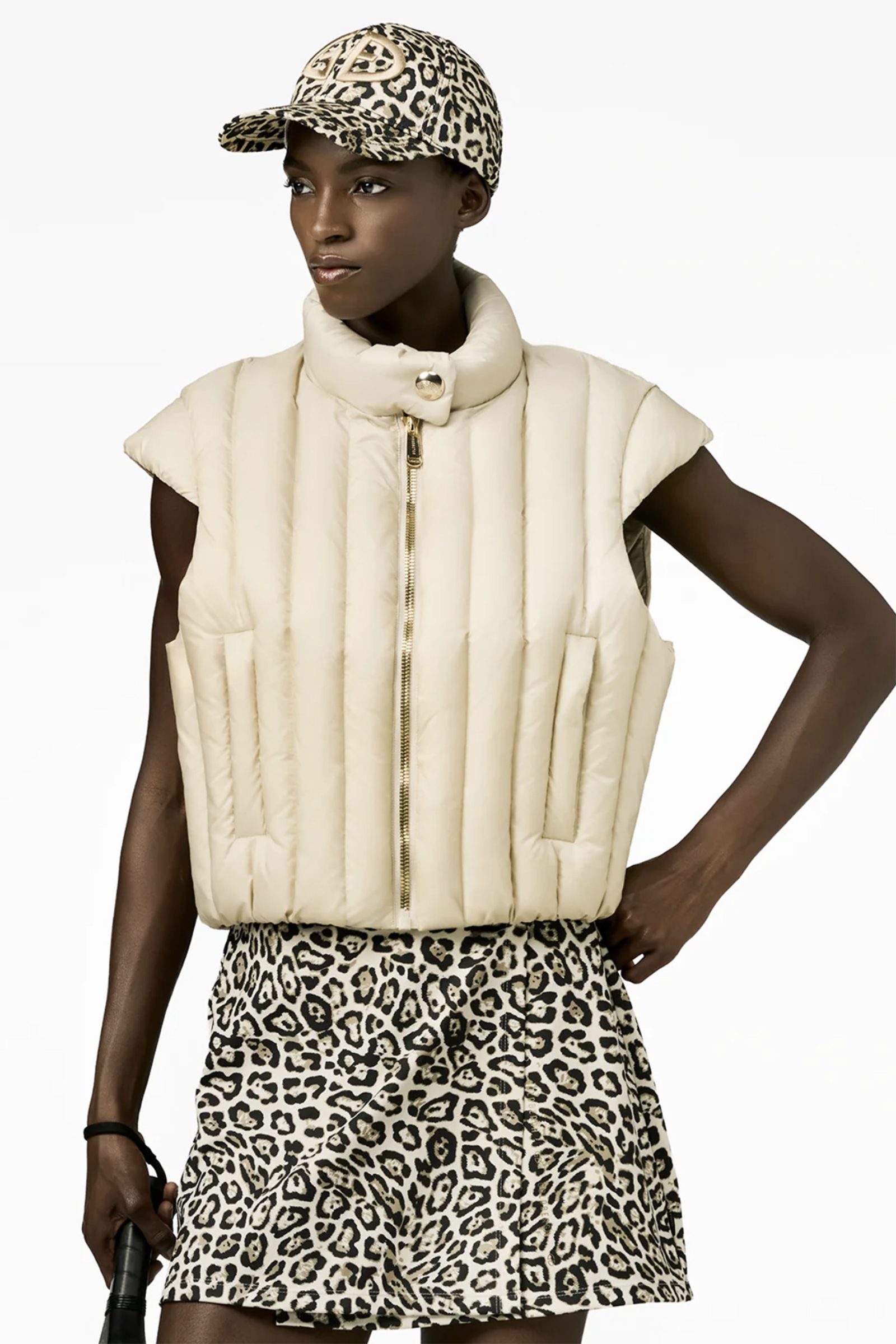 Casual dames bodywarmer bruin