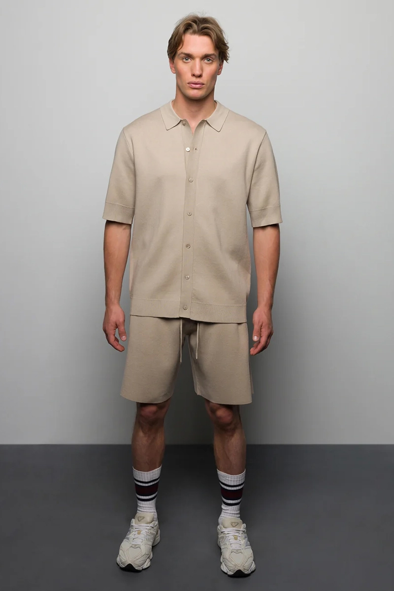 Benk Fashion CHASE bruin/beige-1 2
