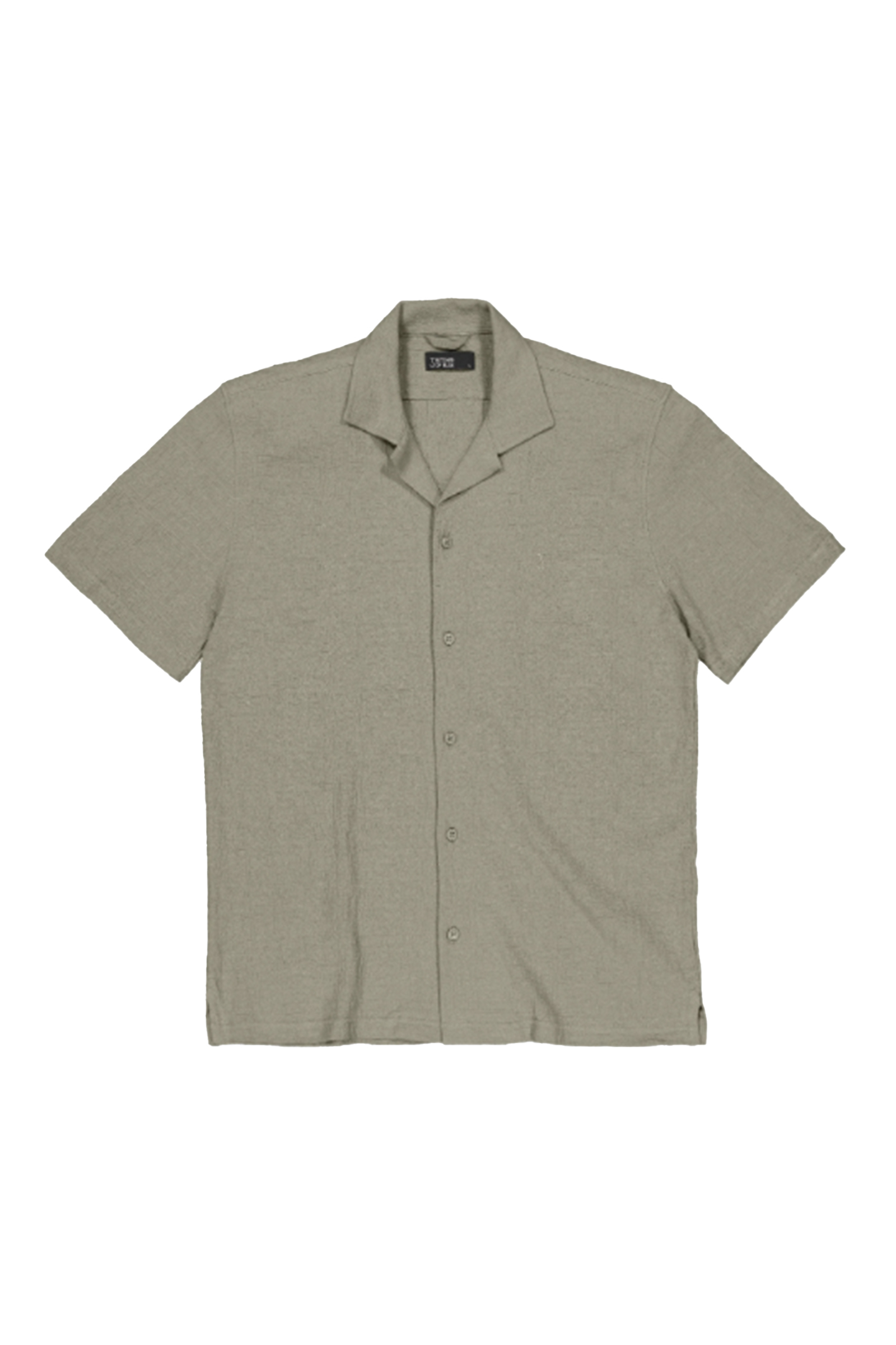 Heren overhemd lm casual groen
