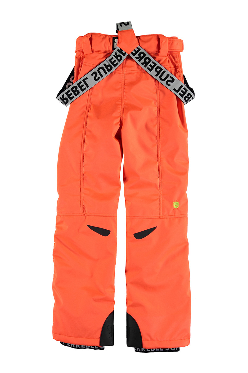 Wintersport jongens broek oranje