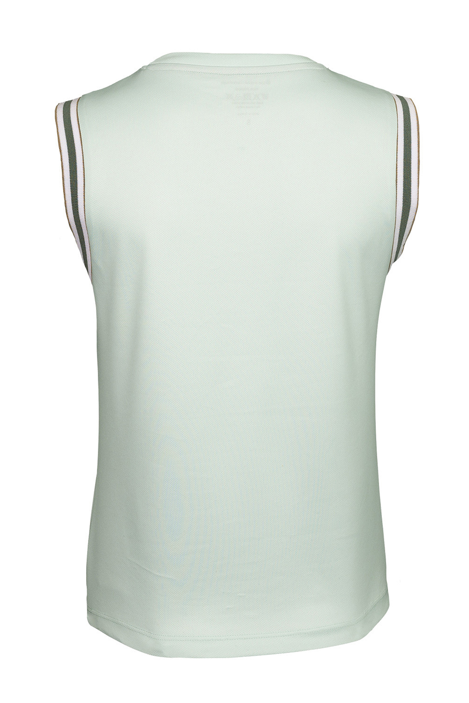 The Indian Maharadja WOMEN SLEEVELESS PIQUE TOP Groen-1 3