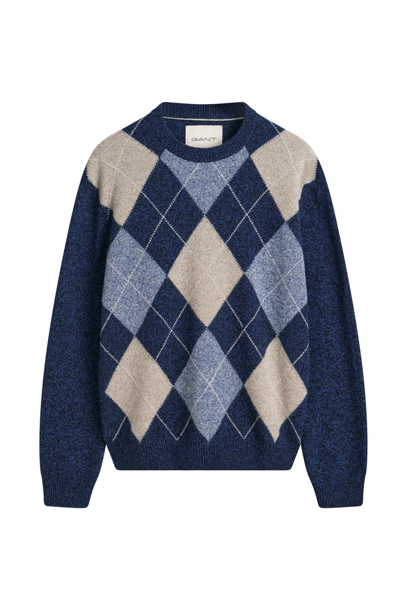 Heren trui blauw