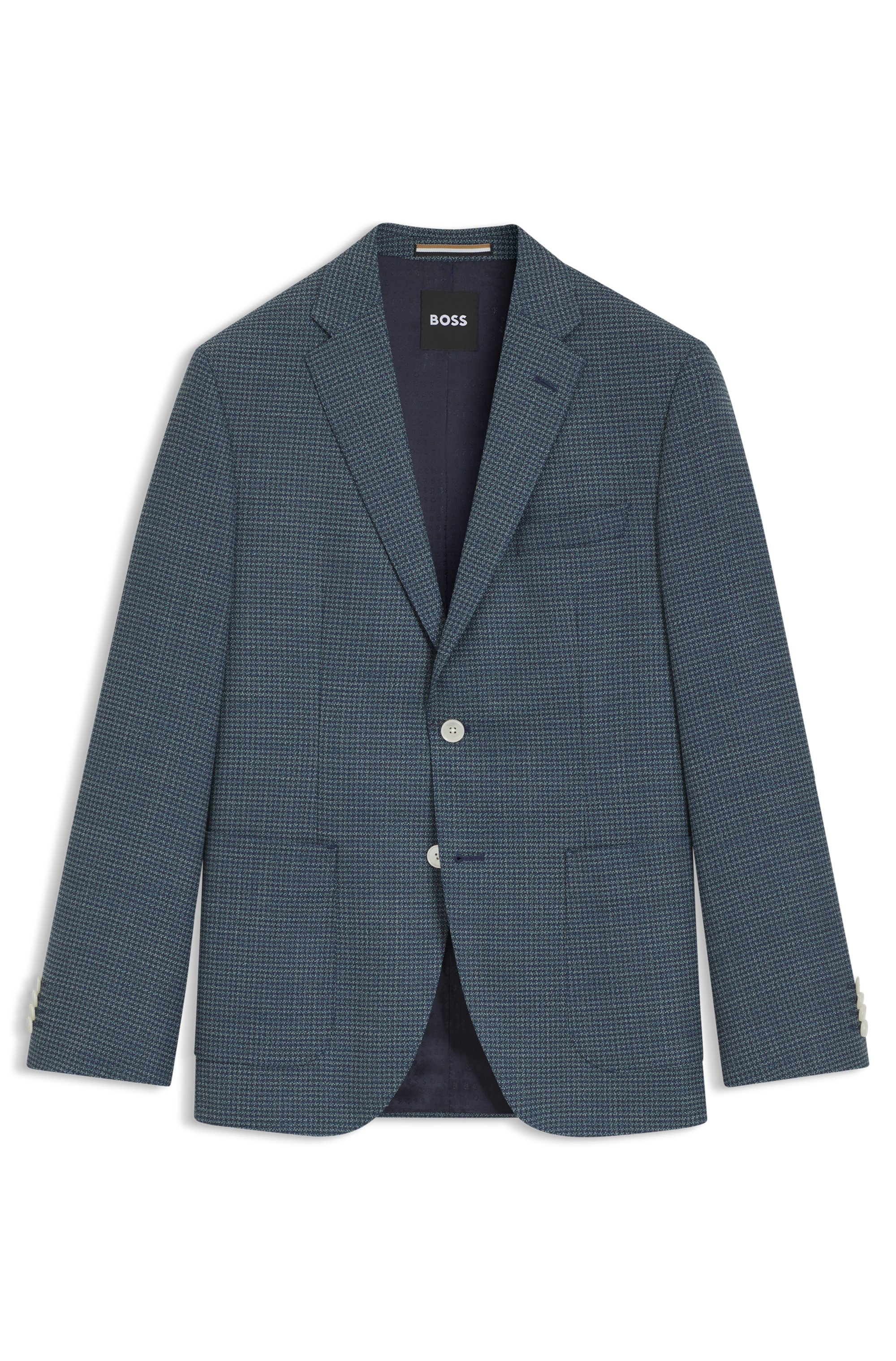 Boss Black H-Janson-FL-253 10272823 01 Dark Blue 1