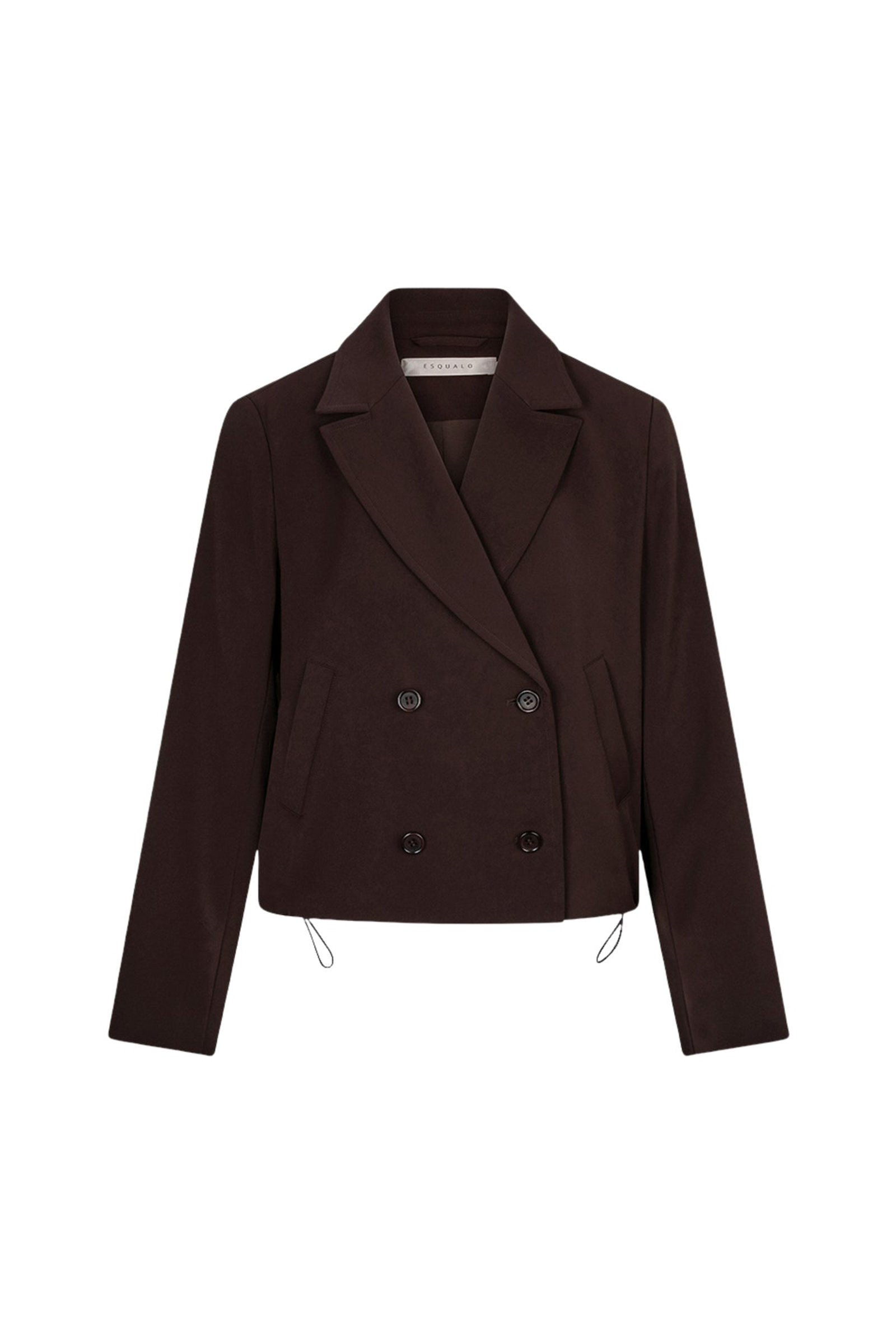 Dames blazer bruin