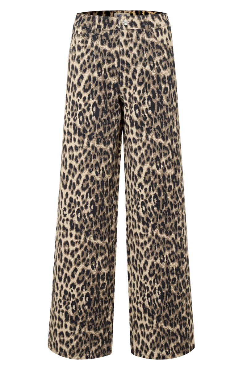 Dames broek bruin