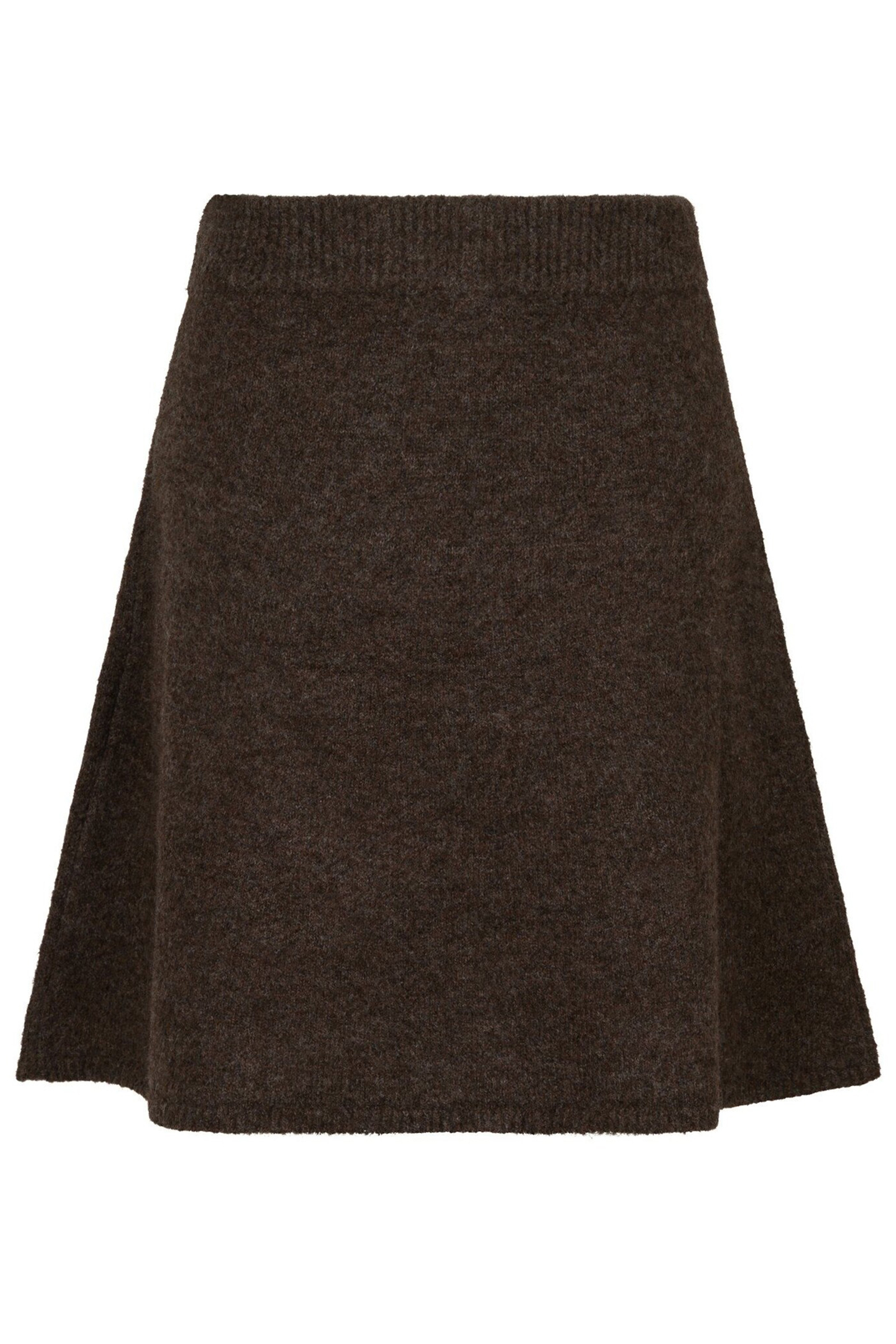 Dames rok bruin