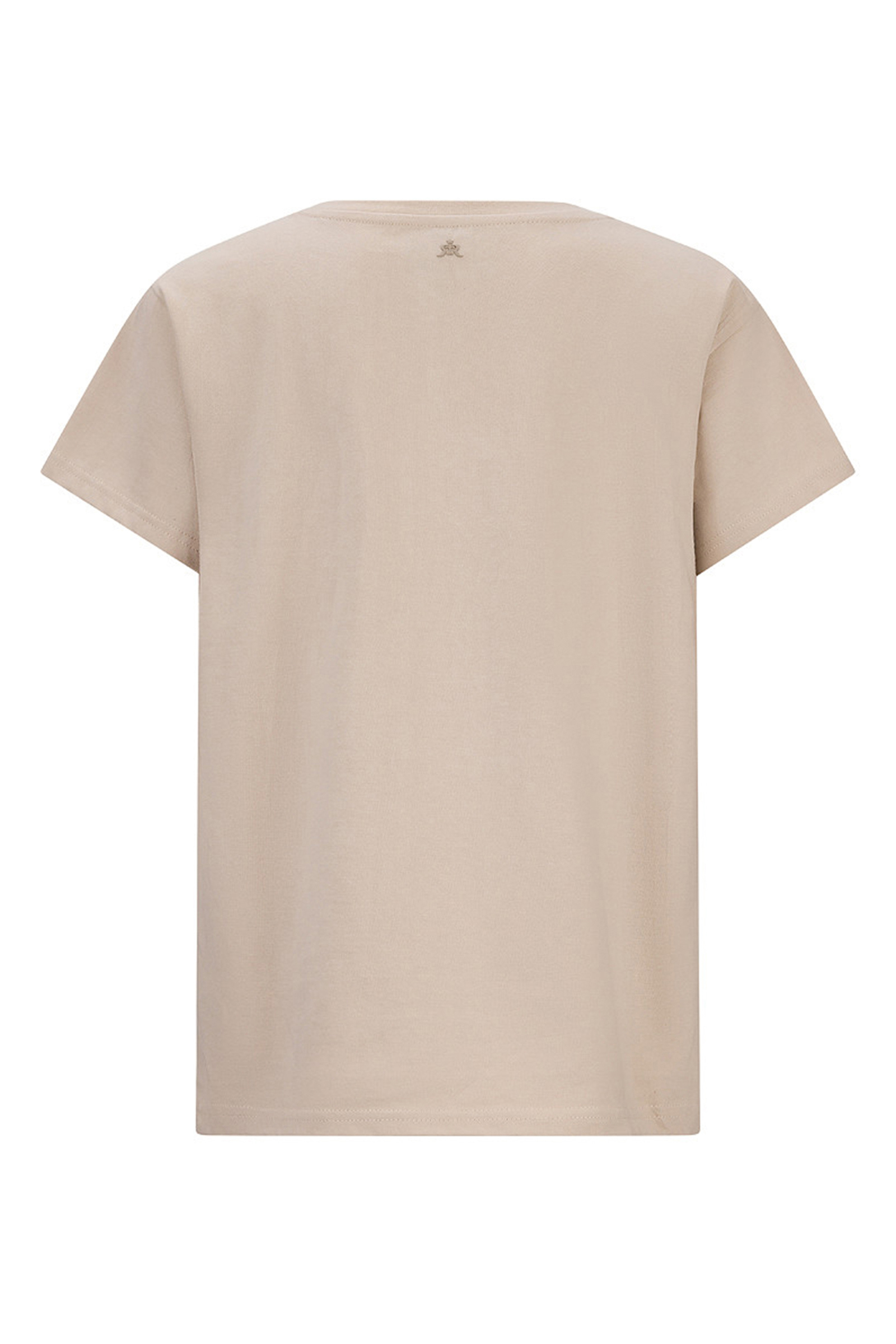 Jongens t-shirt korte mouw bruin