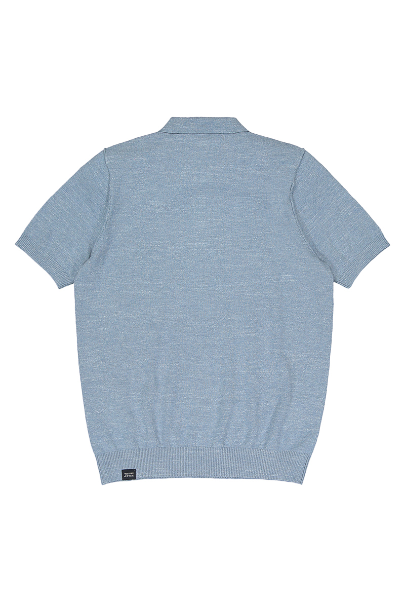 Butcher of Blue Lt Clifden Polo Blauw-1 2