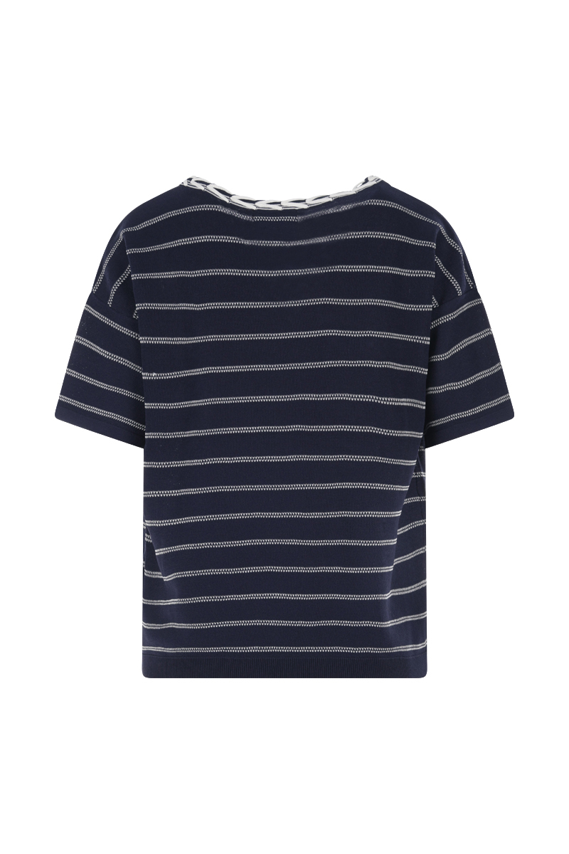 Dames top blauw