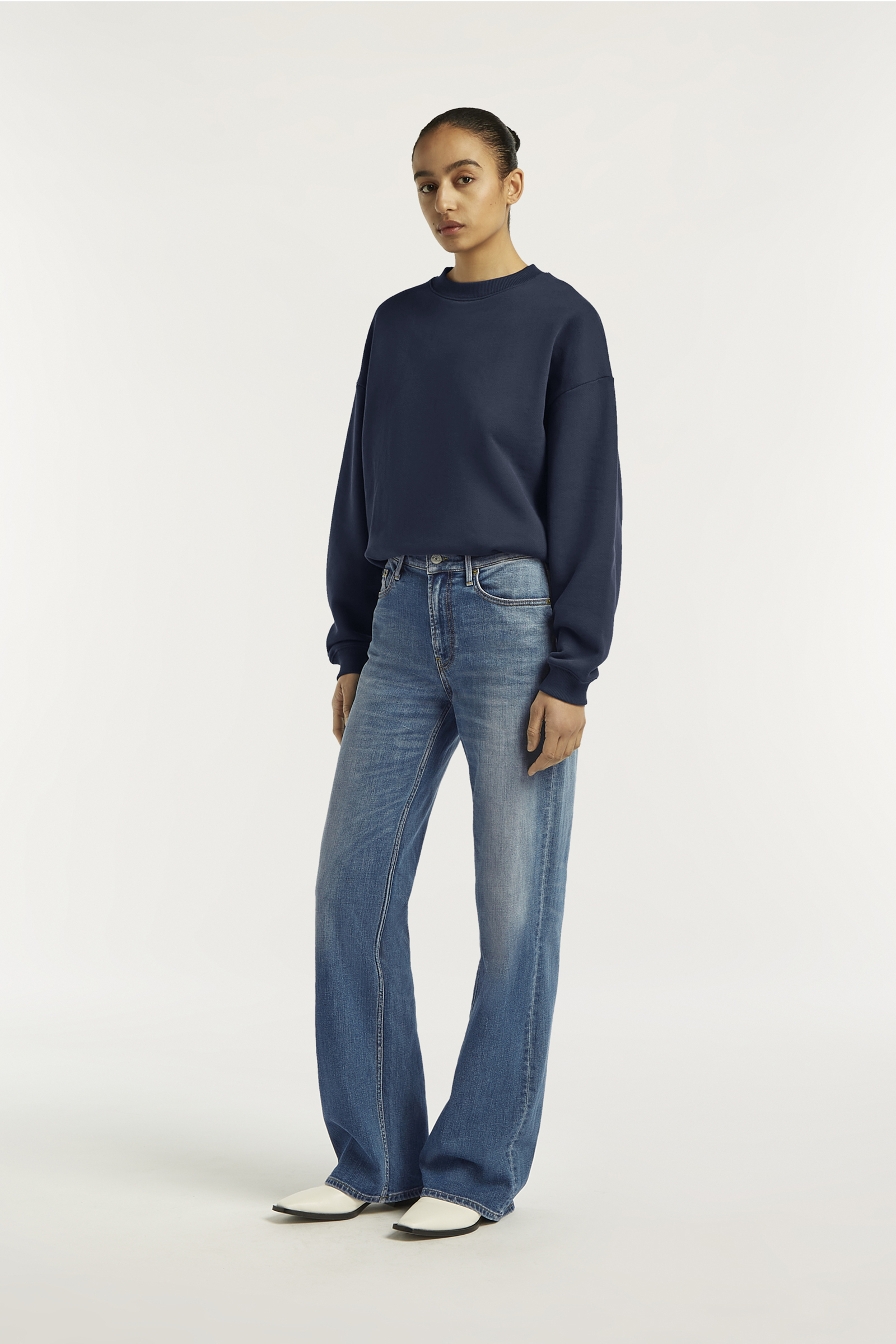 Dames jeans blauw