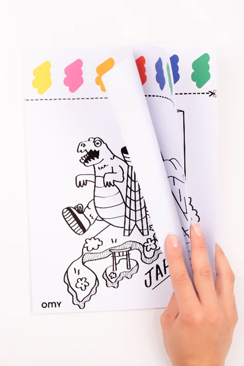 OMY Painting kit- atlas Groen-1 2