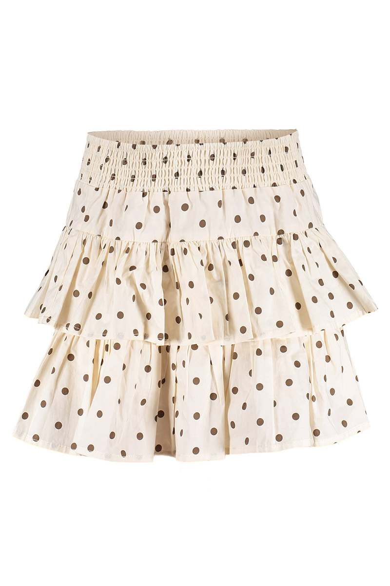 Meisjes skort bruin