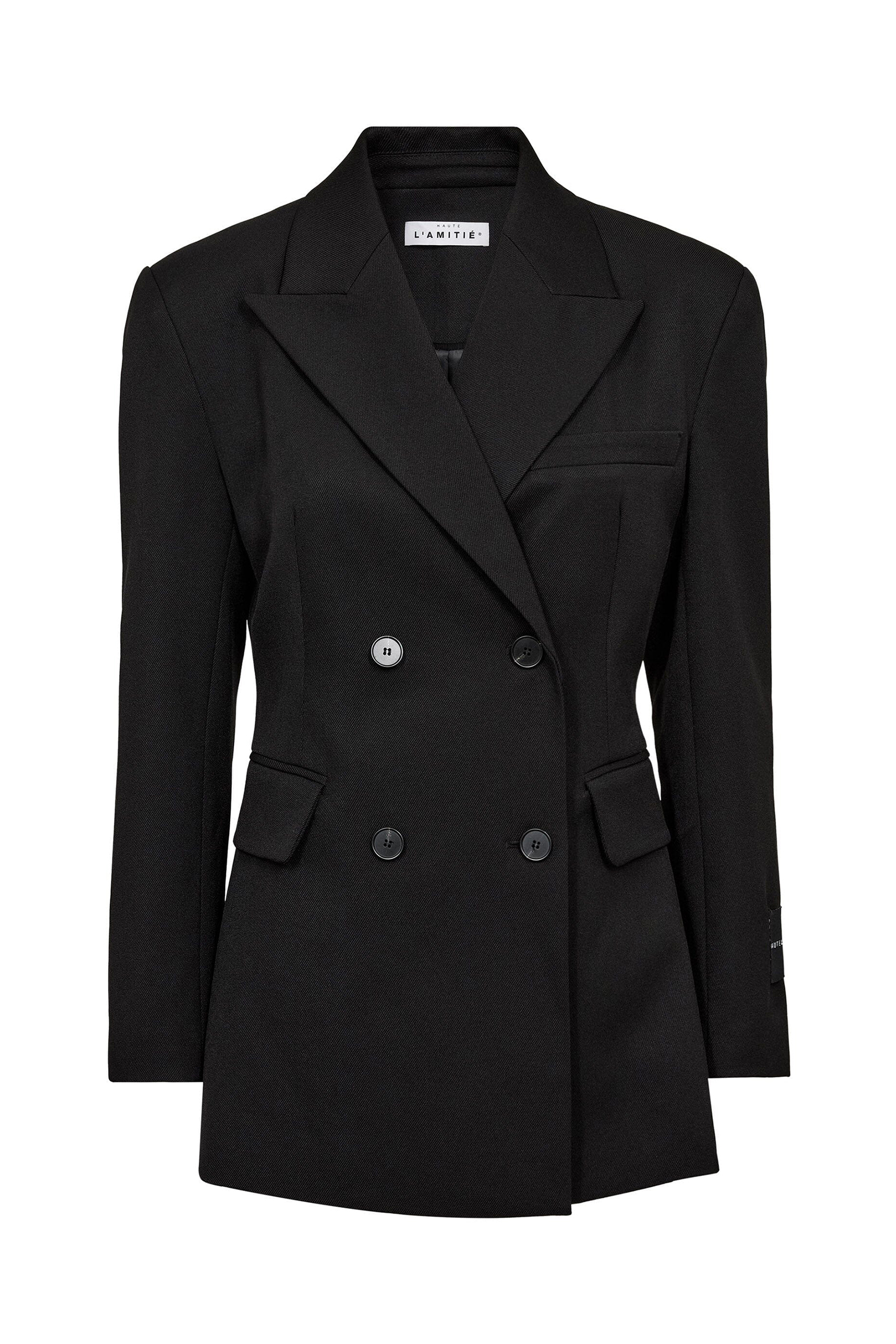 Dames blazer zwart