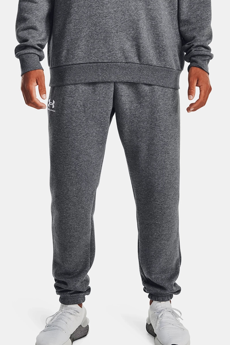 Fitness heren joggingbroek grijs