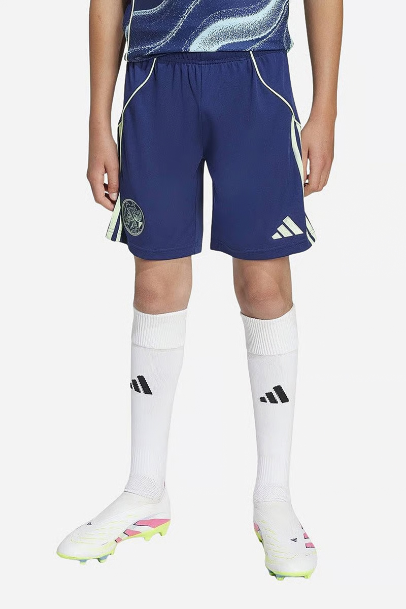 Voetbal jongens short replica paars
