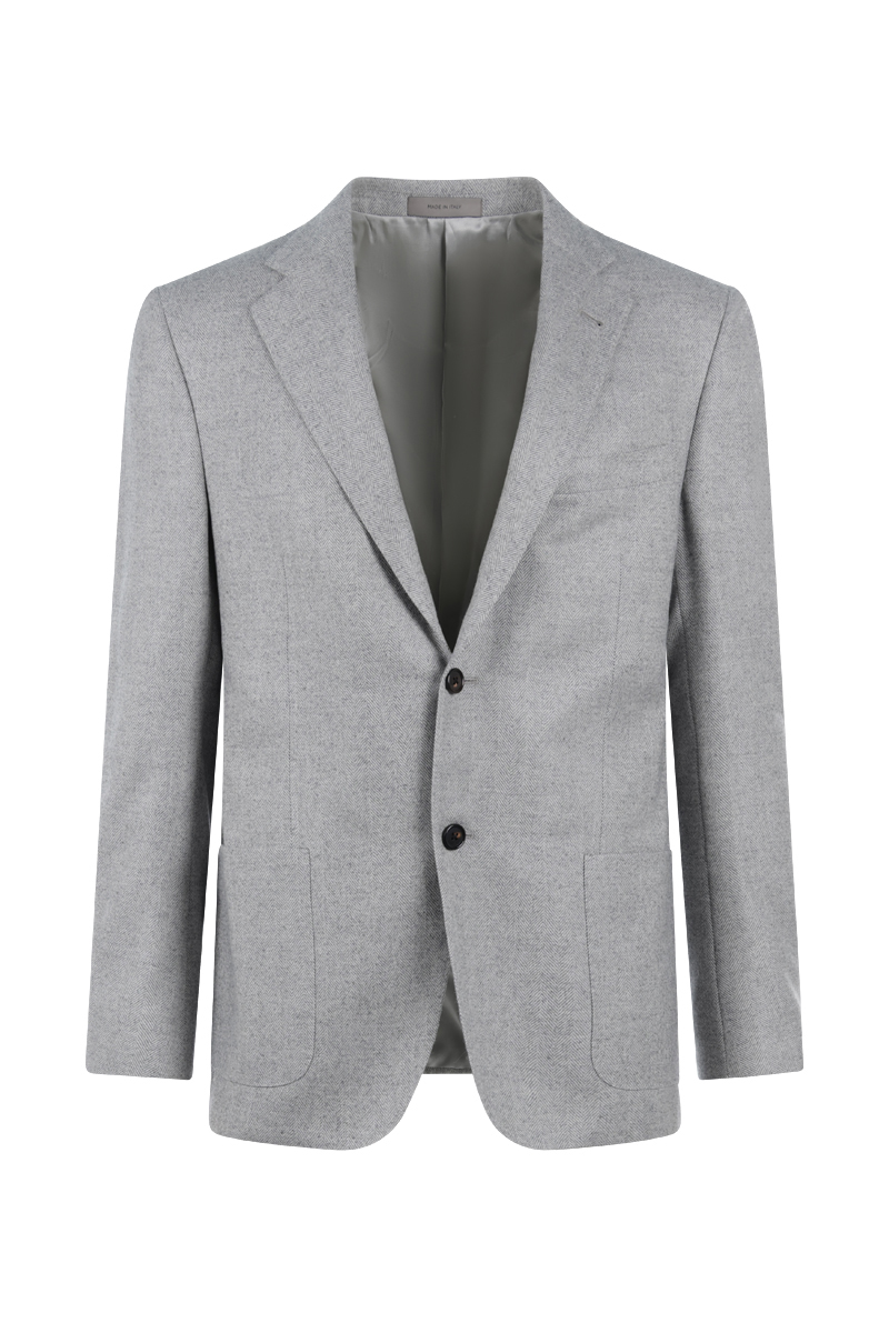 Heren colbert grijs