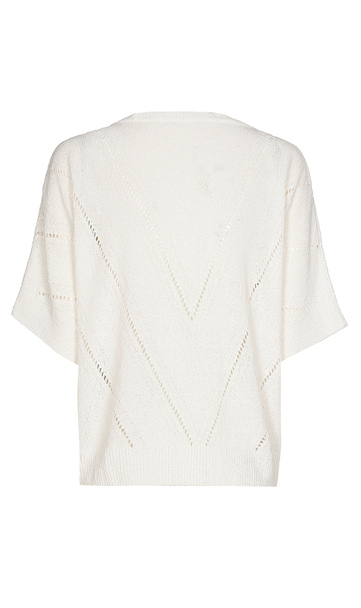 Dames t-shirt korte mouw wit