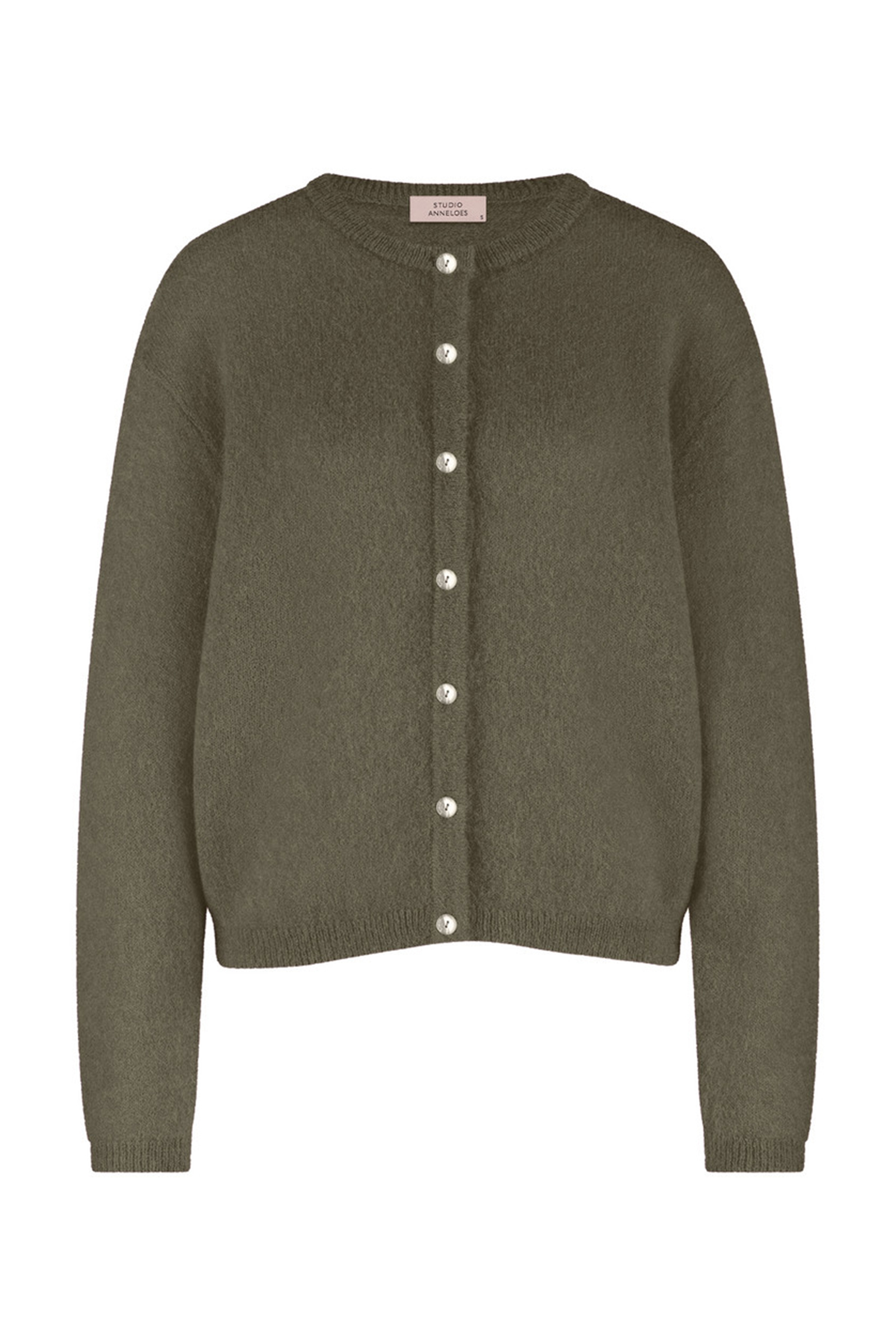 Dames vest groen