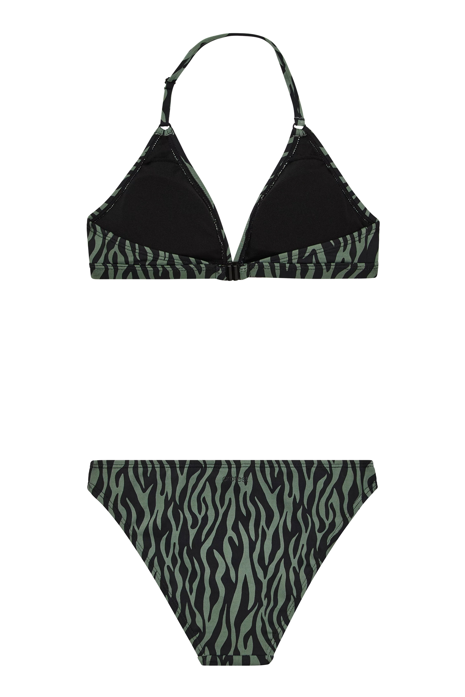 Bad/beach meisjes bikini groen